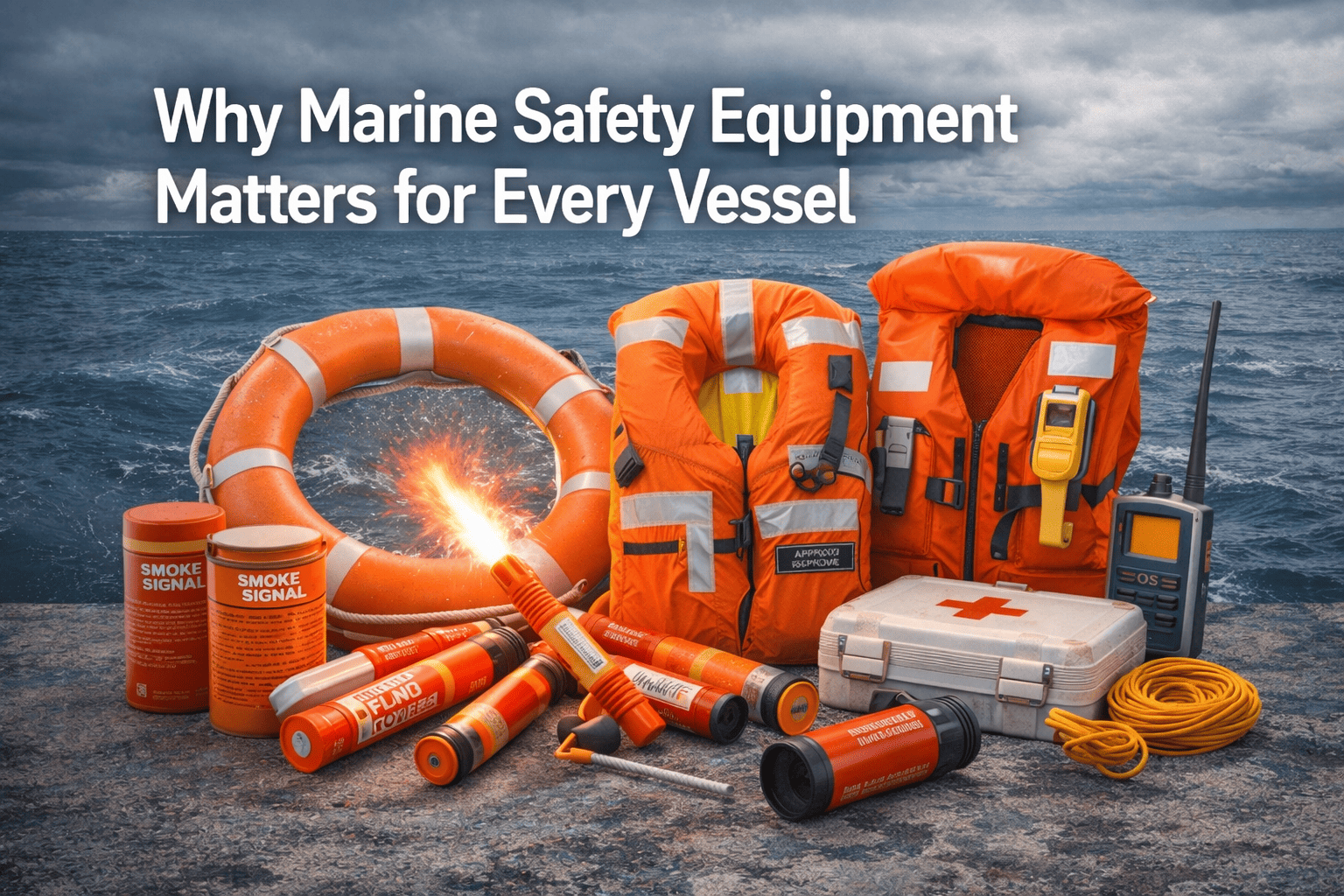 Why Marine Safety Equipment Matters for Every Vessel