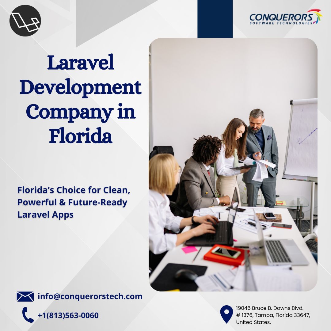 How a Laravel Development Company in Florida Builds High-Performance Business Websites