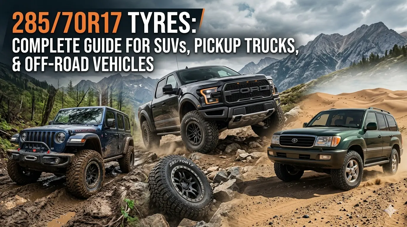 285/70R17 Tyres: Complete Guide for SUVs, Pickup Trucks, and Off-Road Vehicles