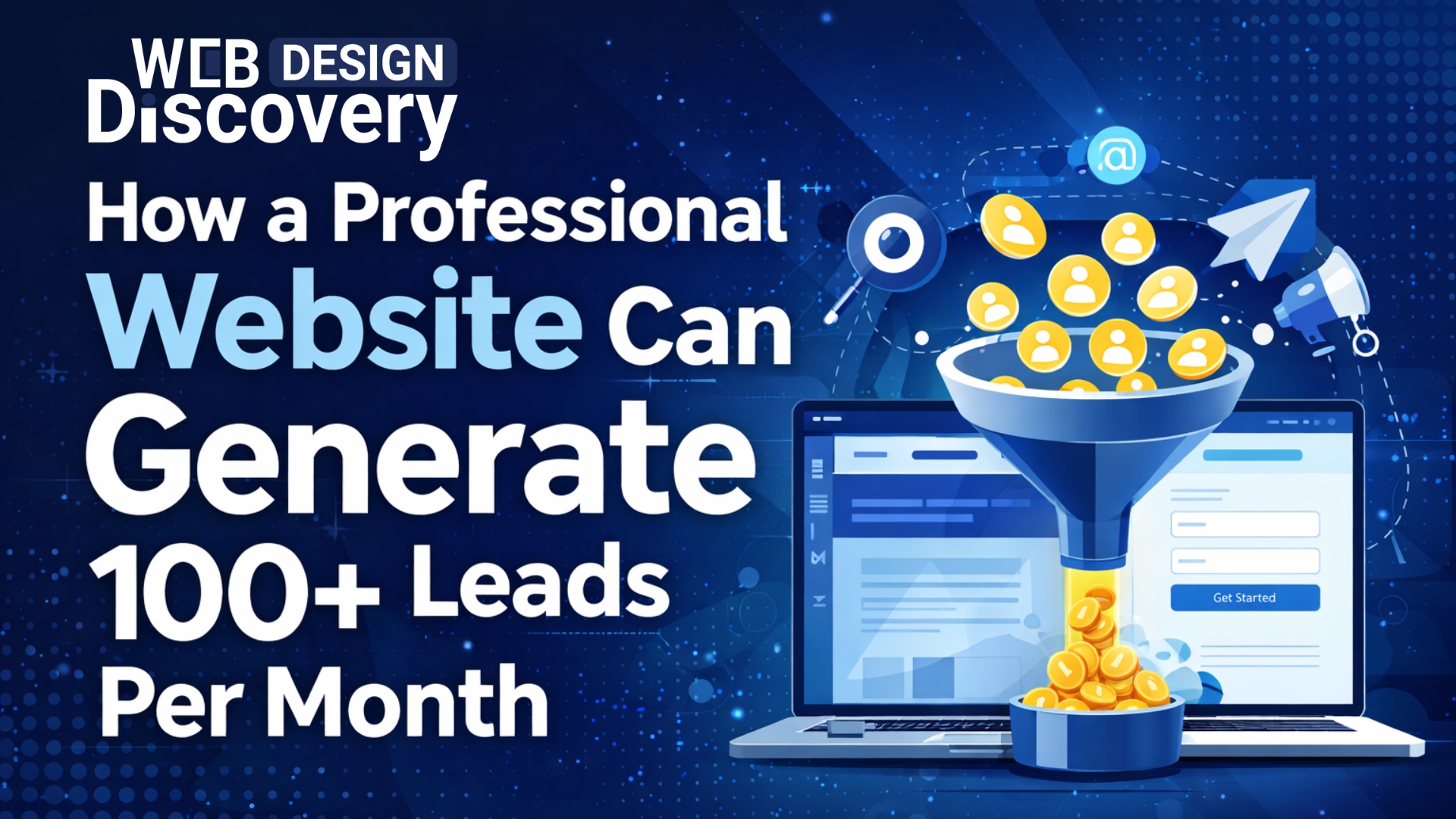 How a Professional Website Can Generate 100+ Leads Per Month