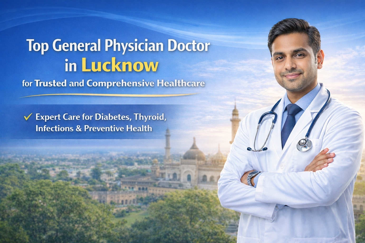 Top General Physician Doctor in Lucknow for Trusted and Comprehensive Healthcare