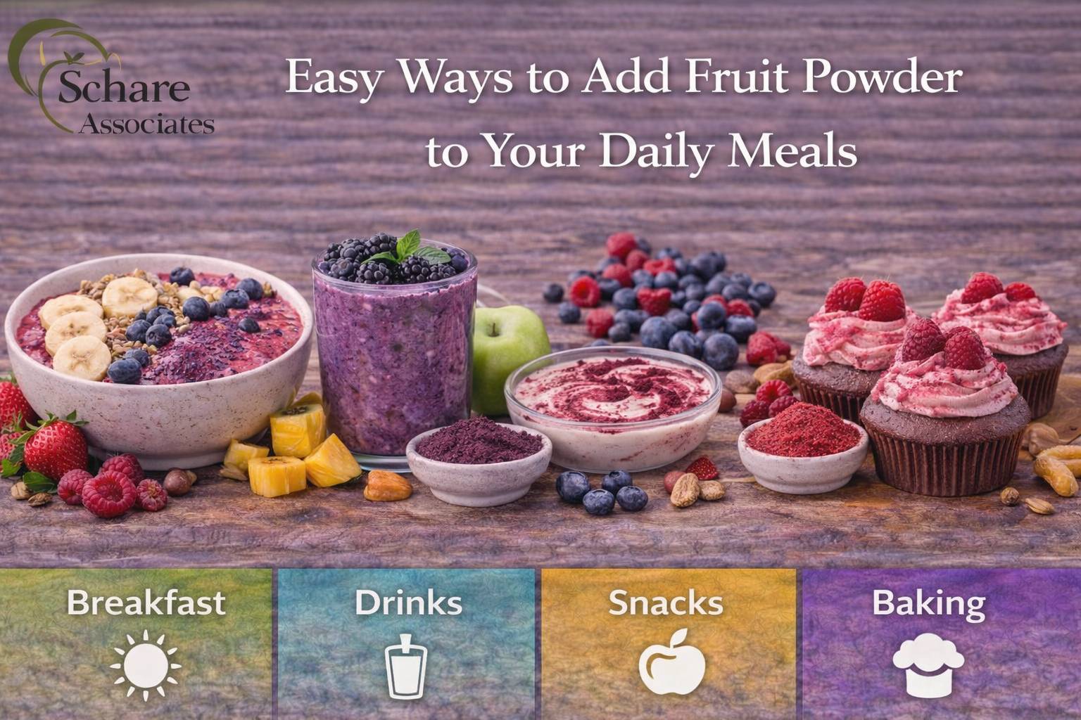 Easy Ways to Add Fruit Powder to Your Daily Meals