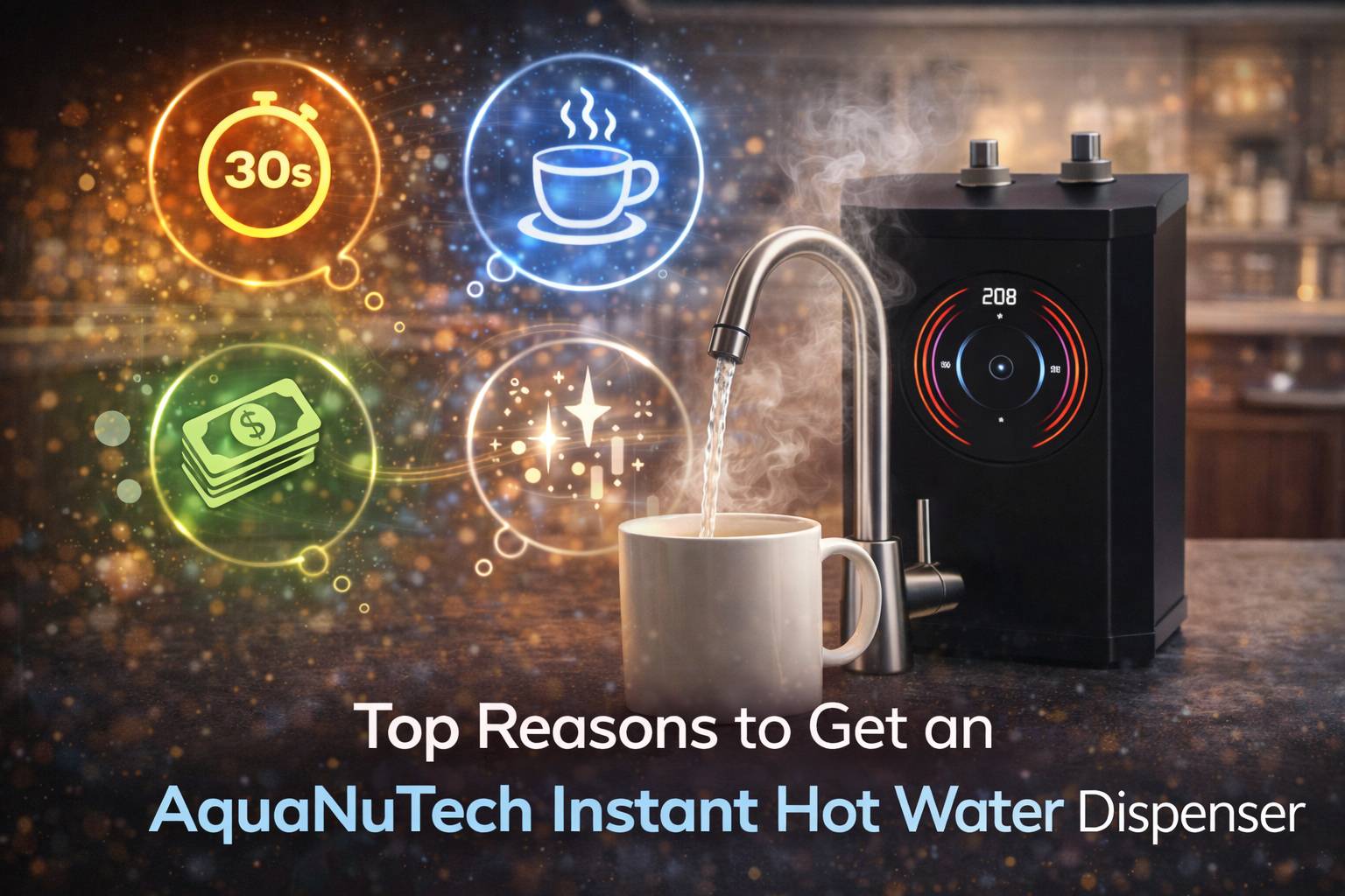 Top Reasons to Get an AquaNuTech Instant Hot Water Dispenser