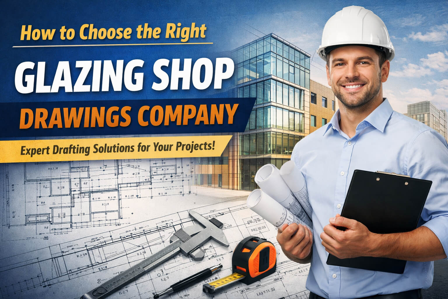 How to Choose the Right Glazing Shop Drawings Company