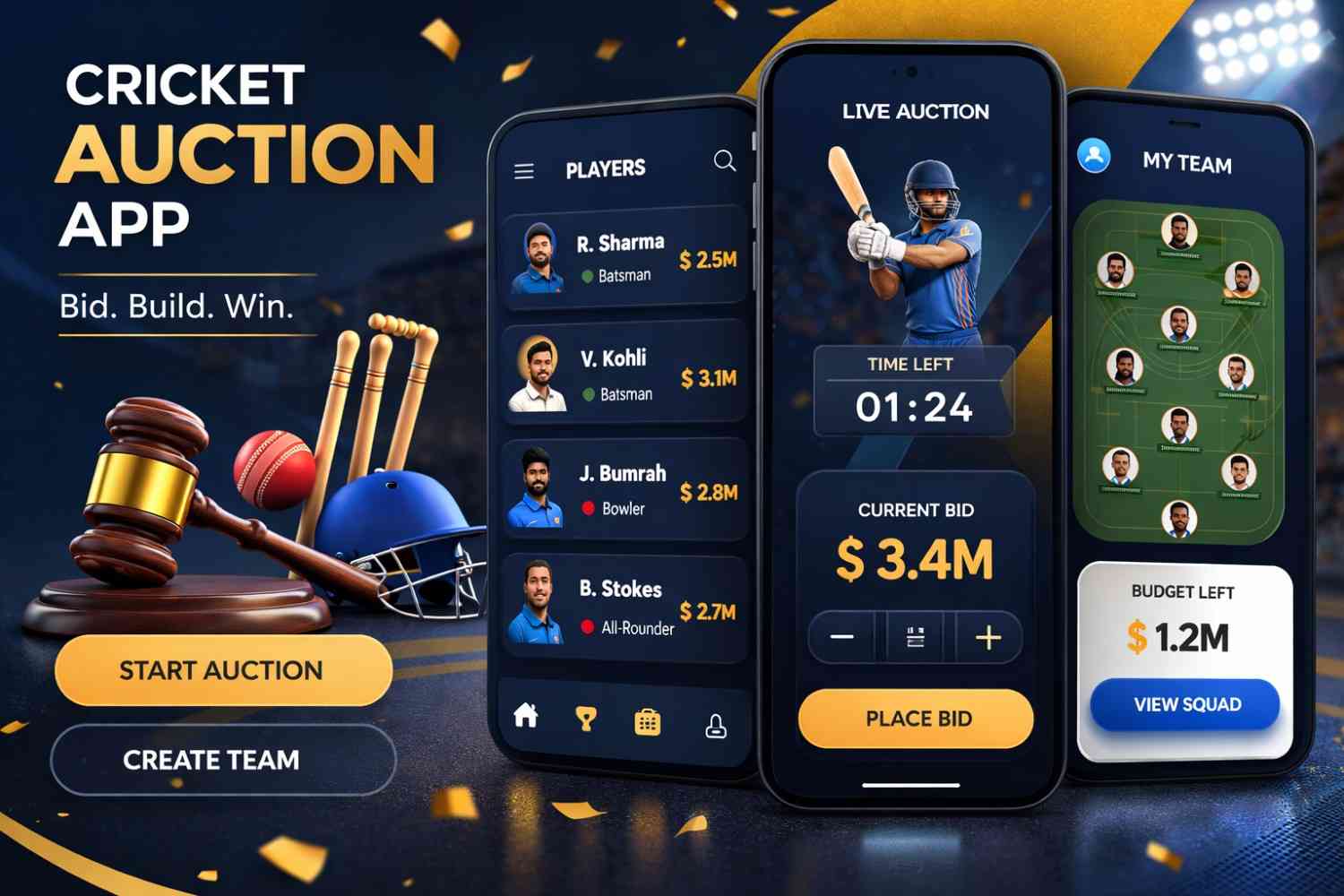 Why choose a Cricket Auction App rather than manual auction methods