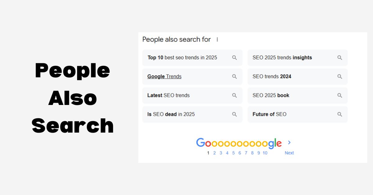 What Exactly is "People Also Search For"?