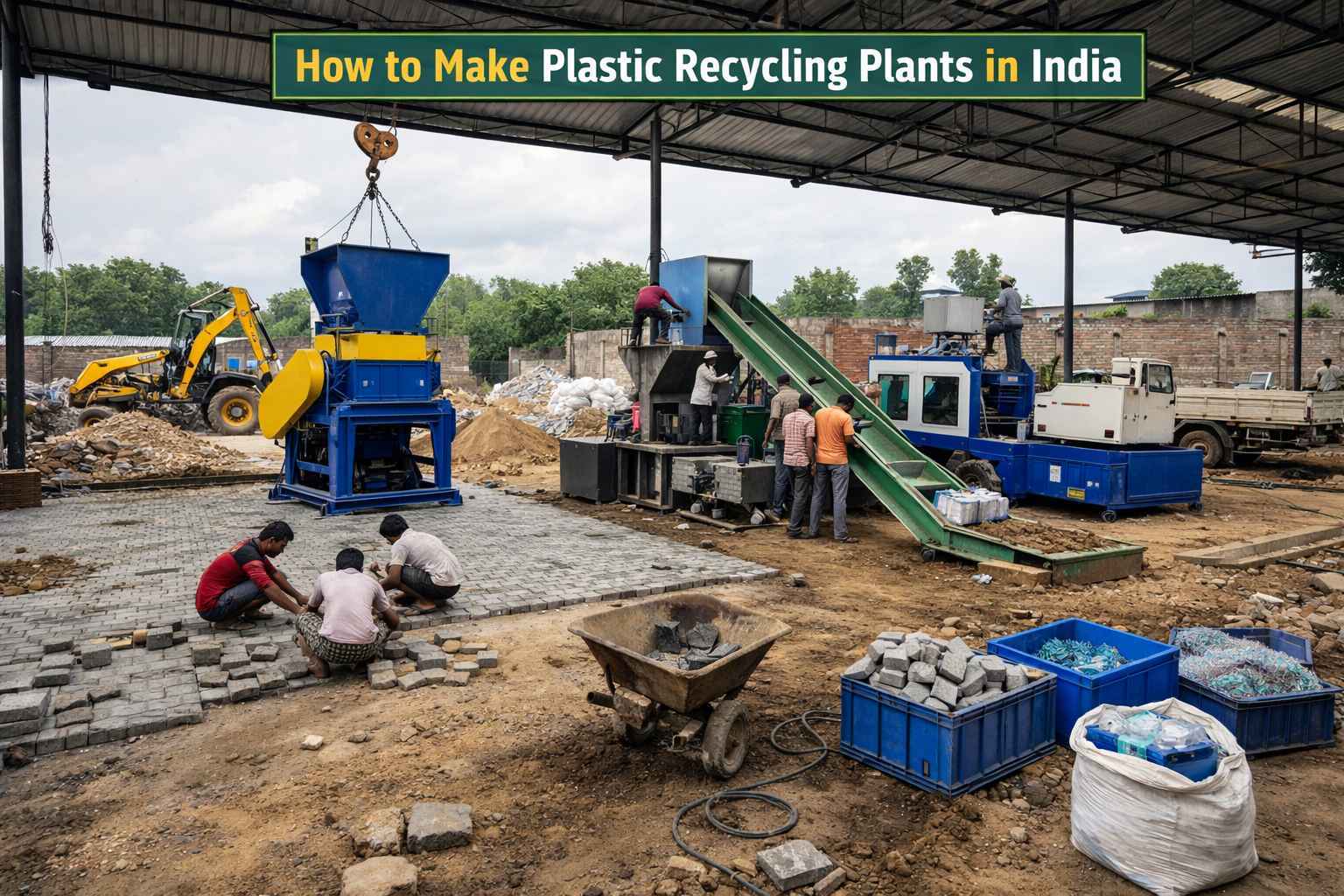 How to Make Plastic Recycling Plants in India