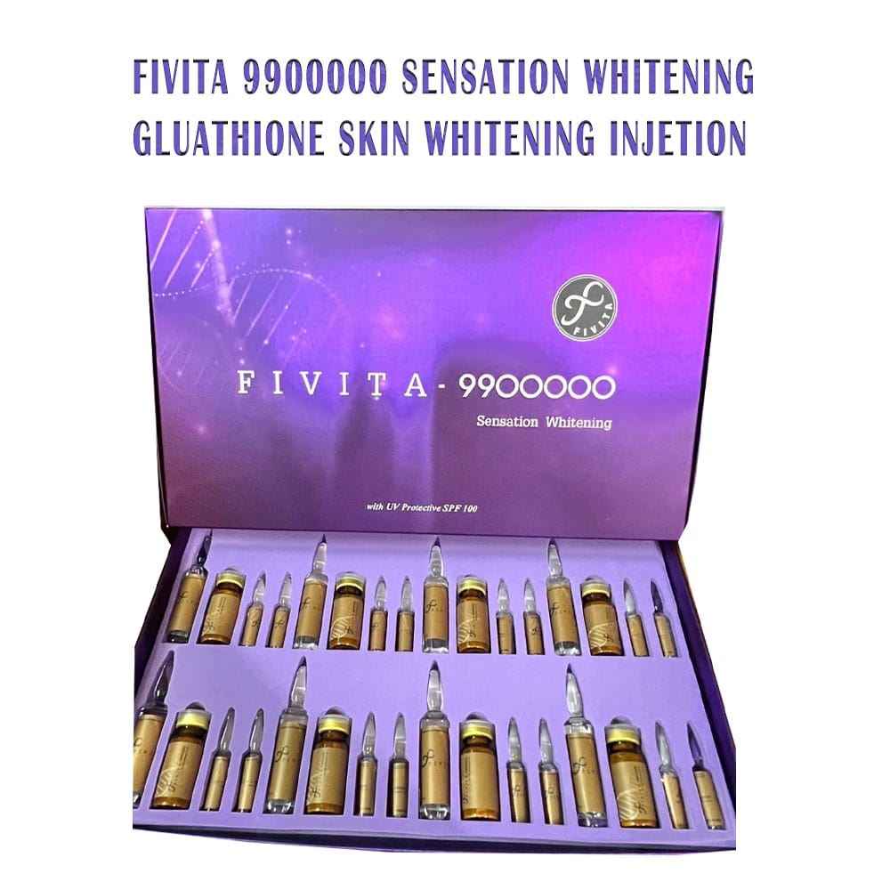 Buy Fivita 9900000 Glutathione Injection for Skin Whitening Online | Healthcarebeauty