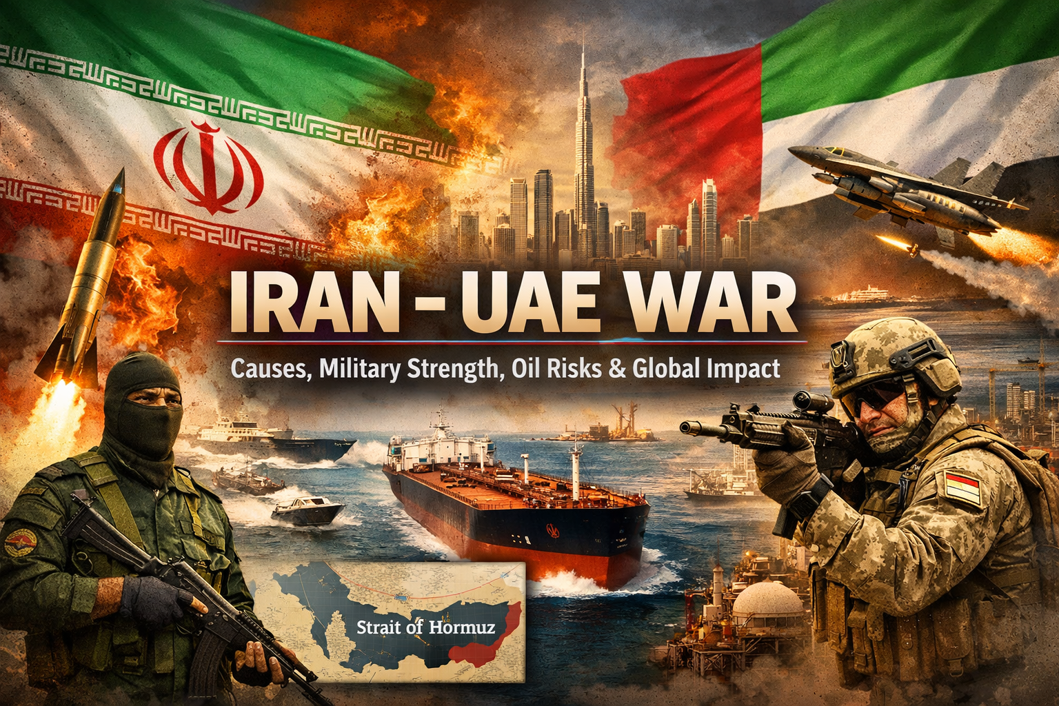 Iran UAE War: Causes, Military Strength, Oil Risks & Global Impact
