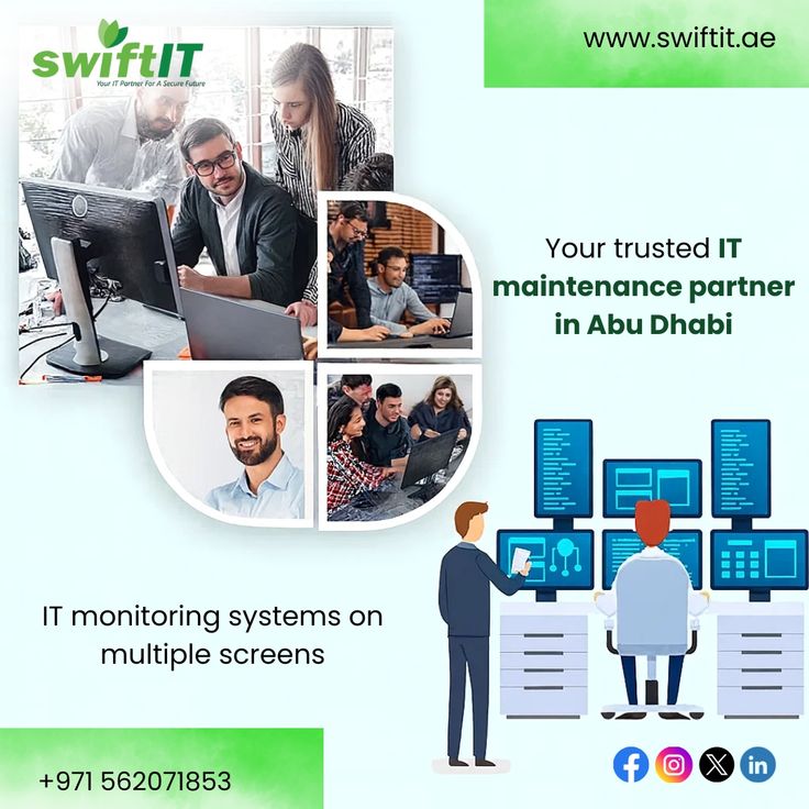 IT Support Abu Dhabi: Smart Technology Solutions for Modern Businesses - SwiftIT