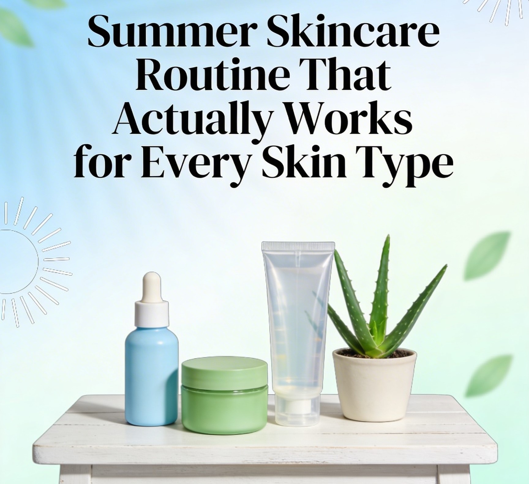 Summer Skincare Routine That Actually Works for Every Skin Type.