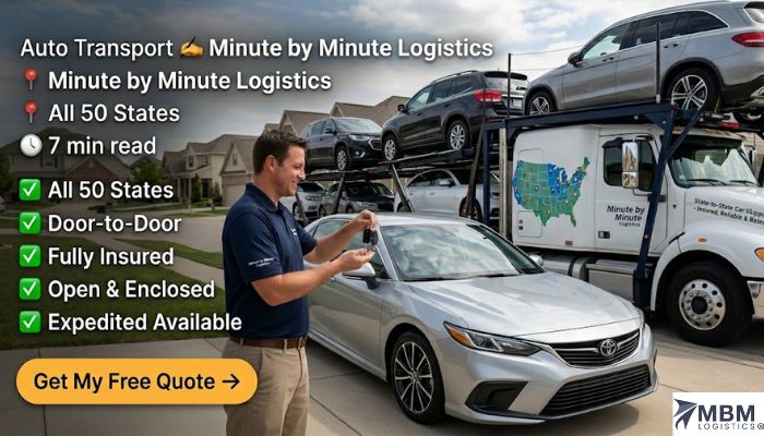 Car Shipping Between States — Insured, Reliable & Rated #1