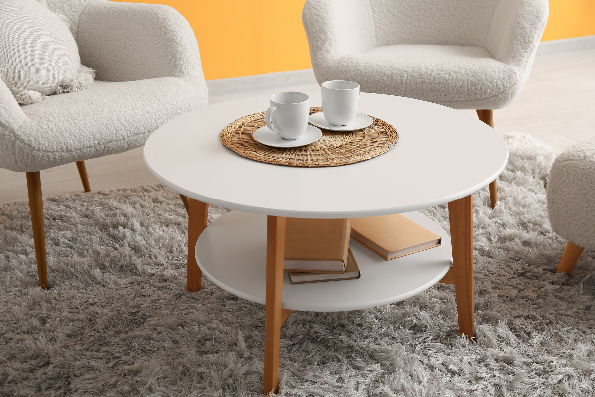 Round Bedside Tables with a Modern Touch