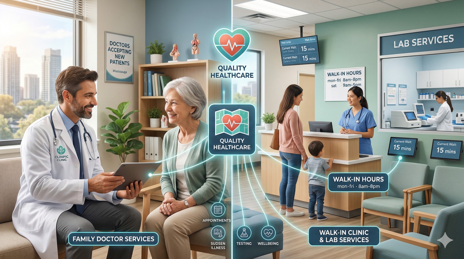 Finding Quality Healthcare Through Walk-In Clinics and Family Doctor Services