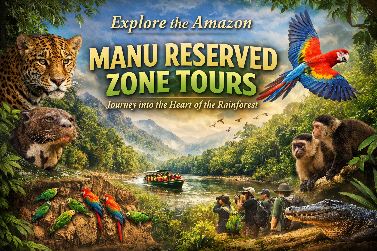 Explore the Depths of the Amazon with Manu Reserved Zone Tours