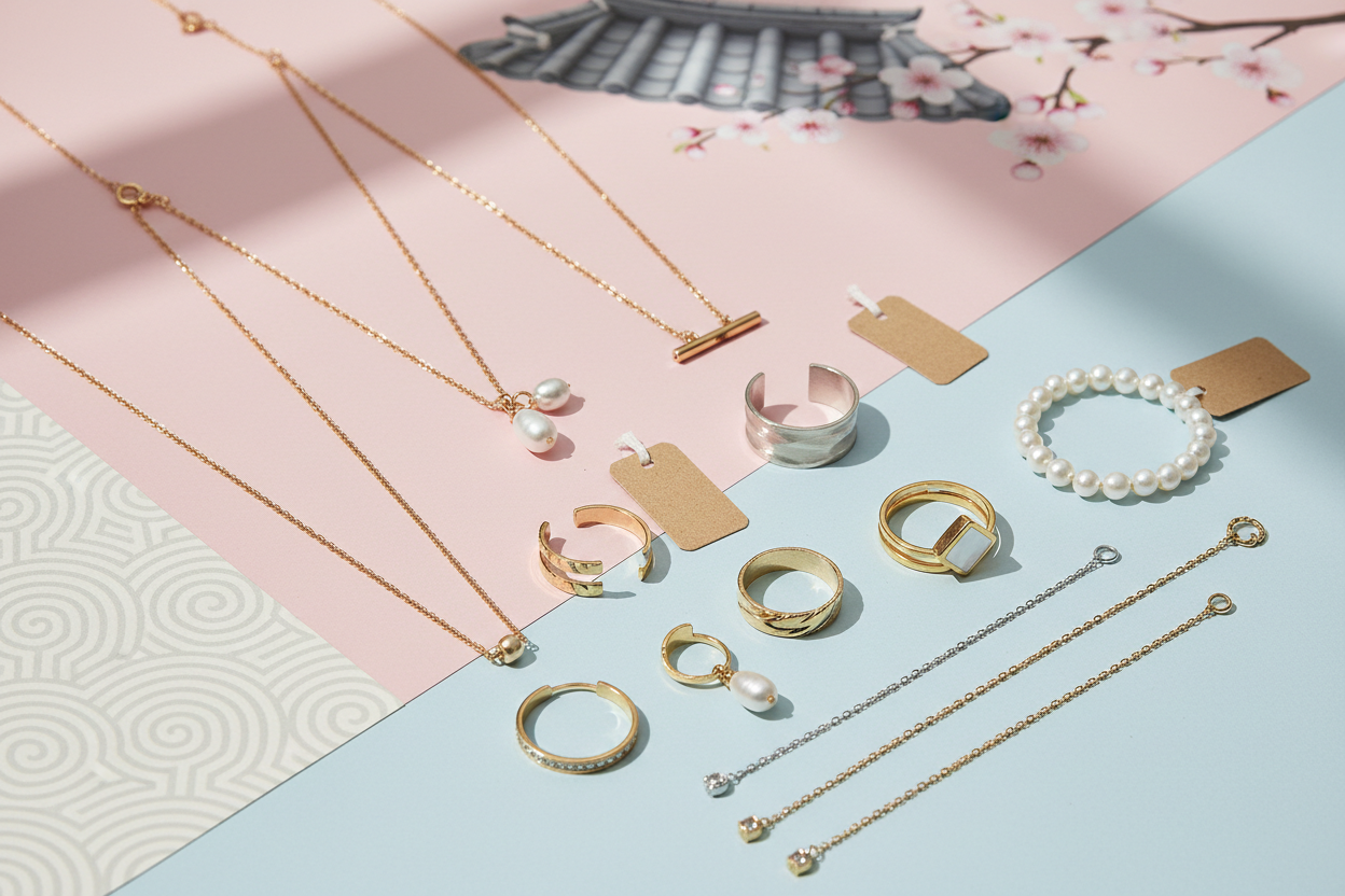 Best Korean Jewellery Shop in India | Trendy Korean Accessories Online
