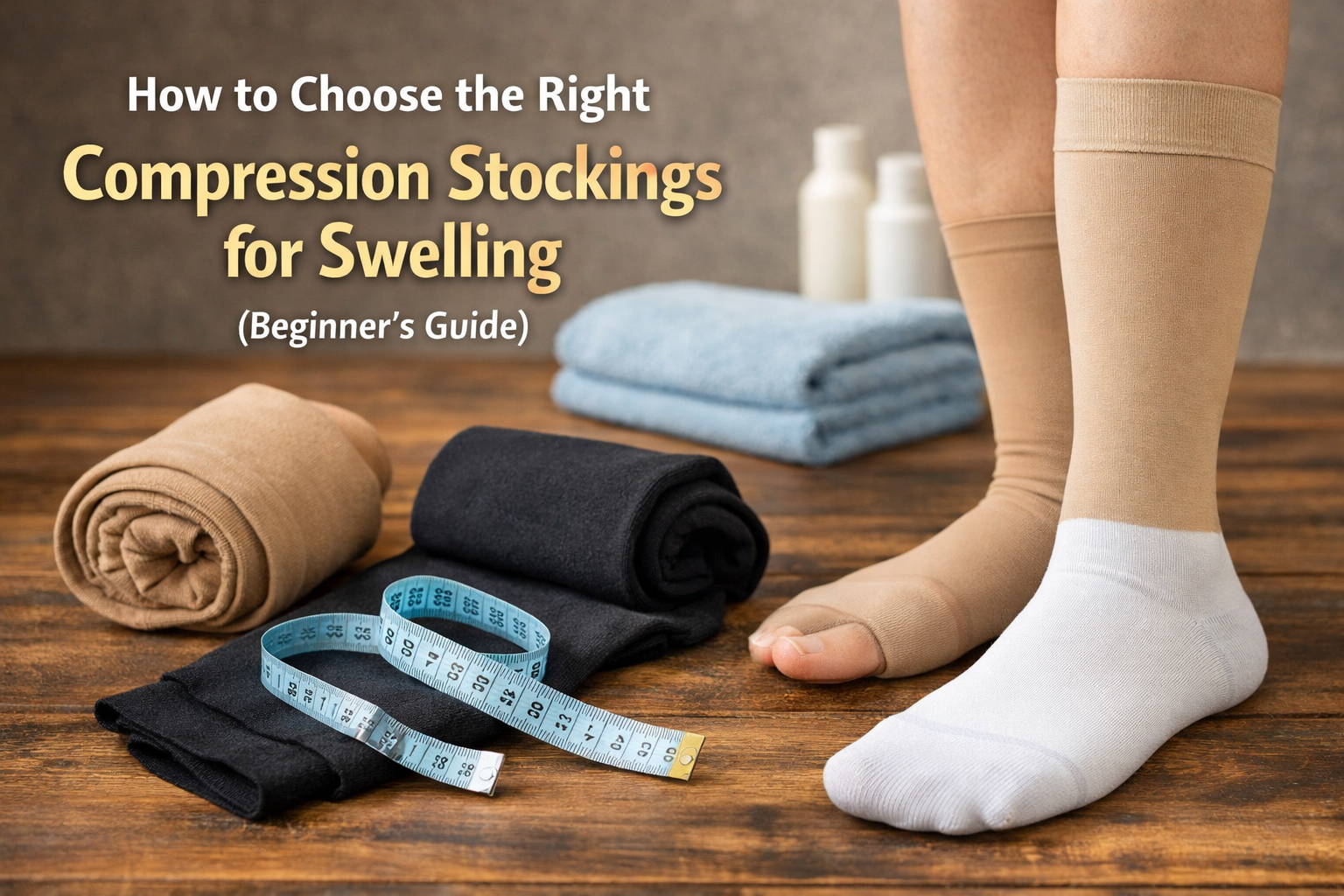 How to Choose the Right Compression Stockings for Swelling (Beginner’s Guide)