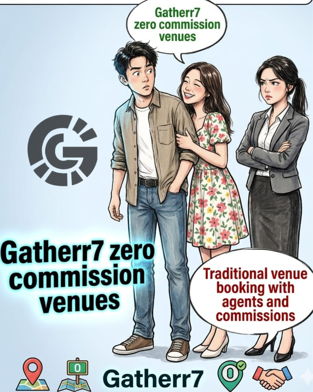 Gatherr7: Redefining Venue Discovery with Absolute Autonomy and Zero Commission