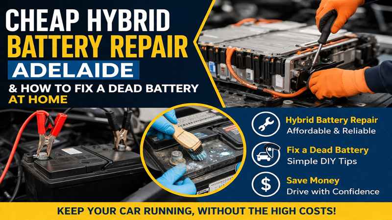 Cheap Hybrid Battery Repair Adelaide & How to Fix a Dead Battery at Home