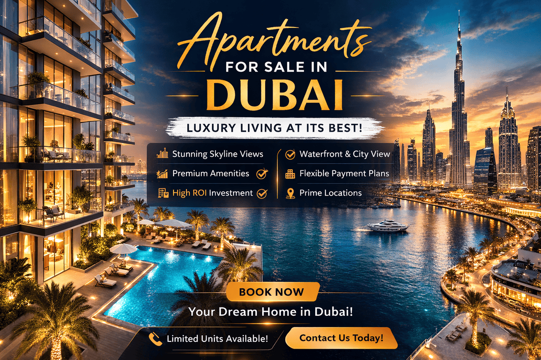 Apartments for Sale in Dubai: A Complete Guide for Homebuyers and Investors