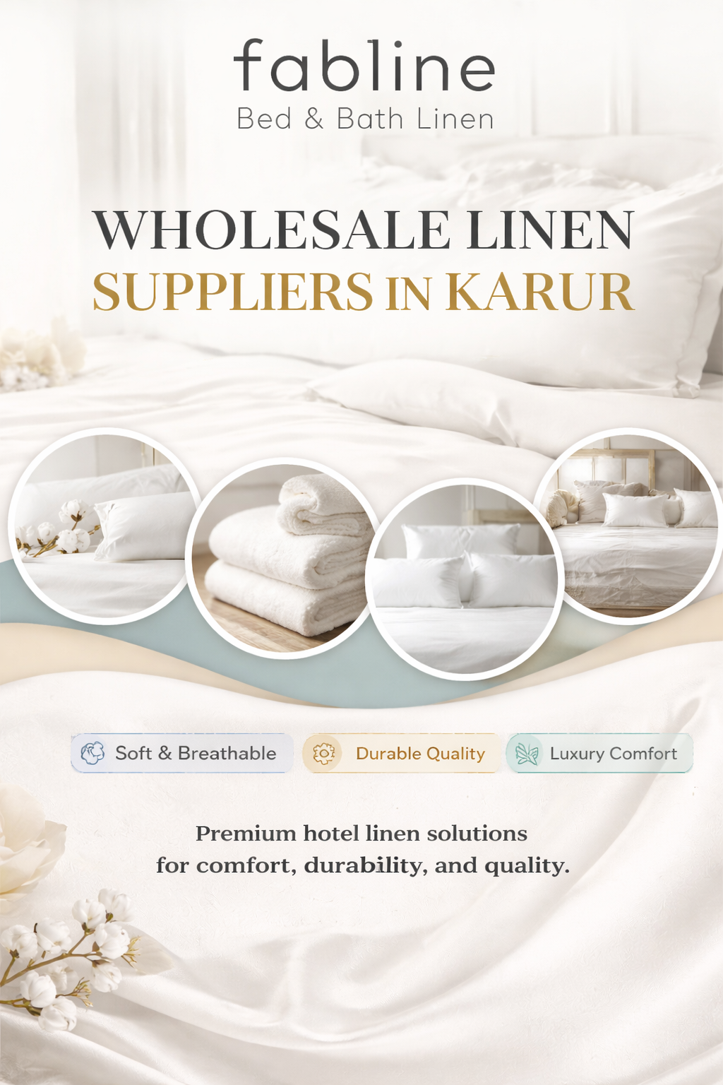 Fabline Bed & Bath Linen - Wholesale Linen Suppliers in Karur