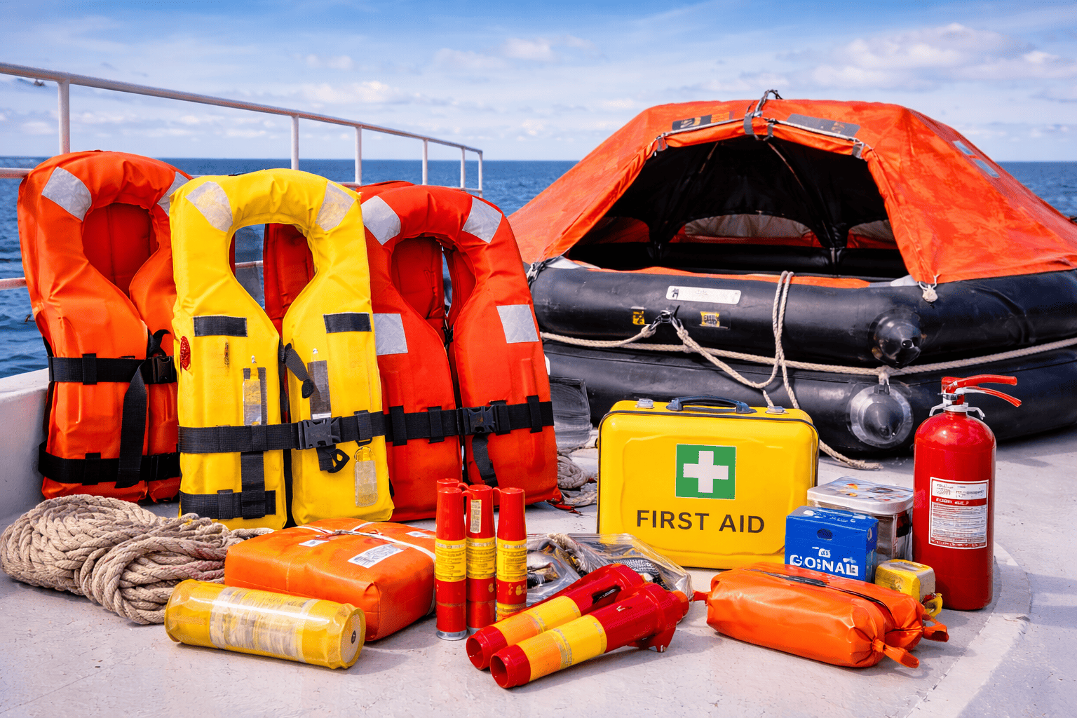 Lifejackets for Sale, Liferaft Servicing & Marine Safety Supplies