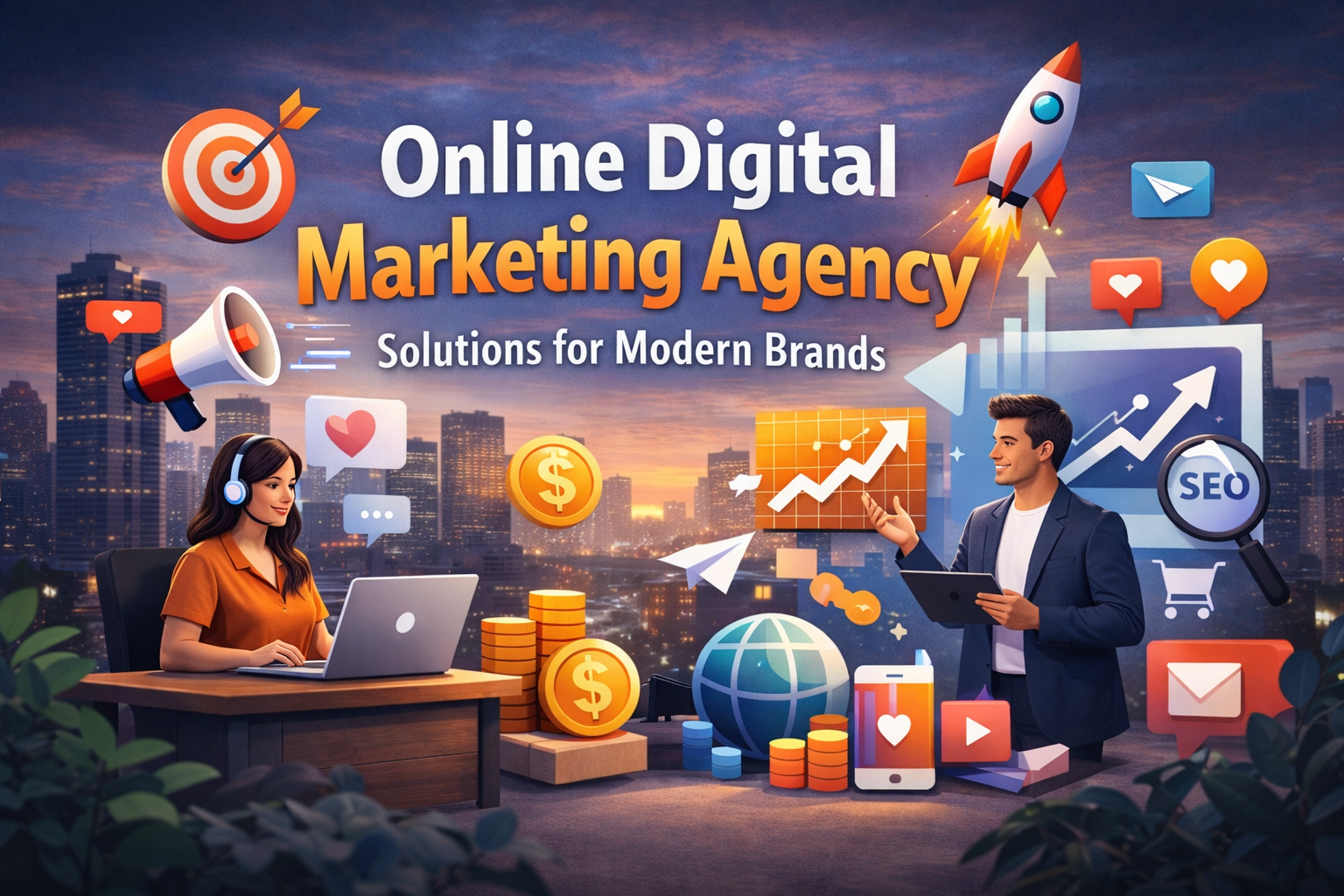 Online Digital Marketing Agency Solutions for Modern Brands