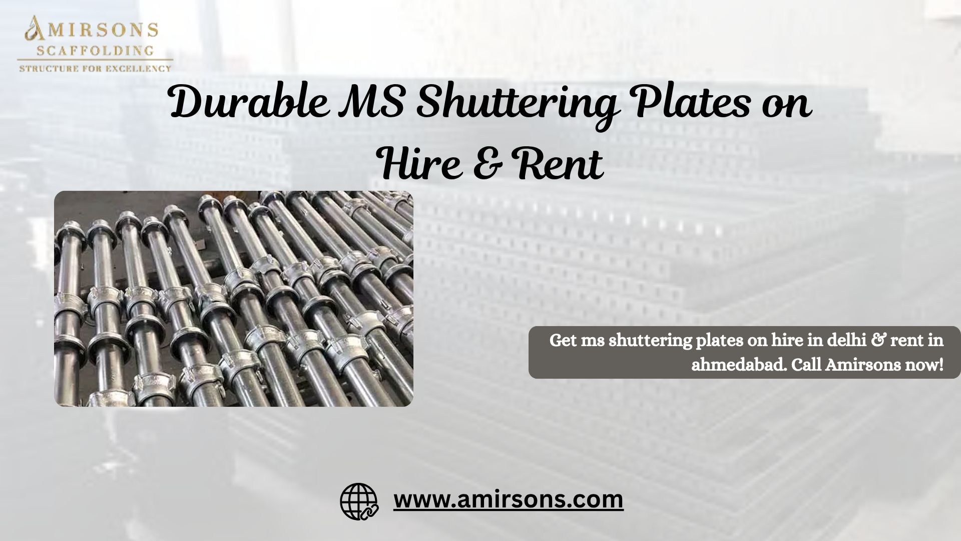Reliable MS Shuttering Plate Rentals for Efficient Building