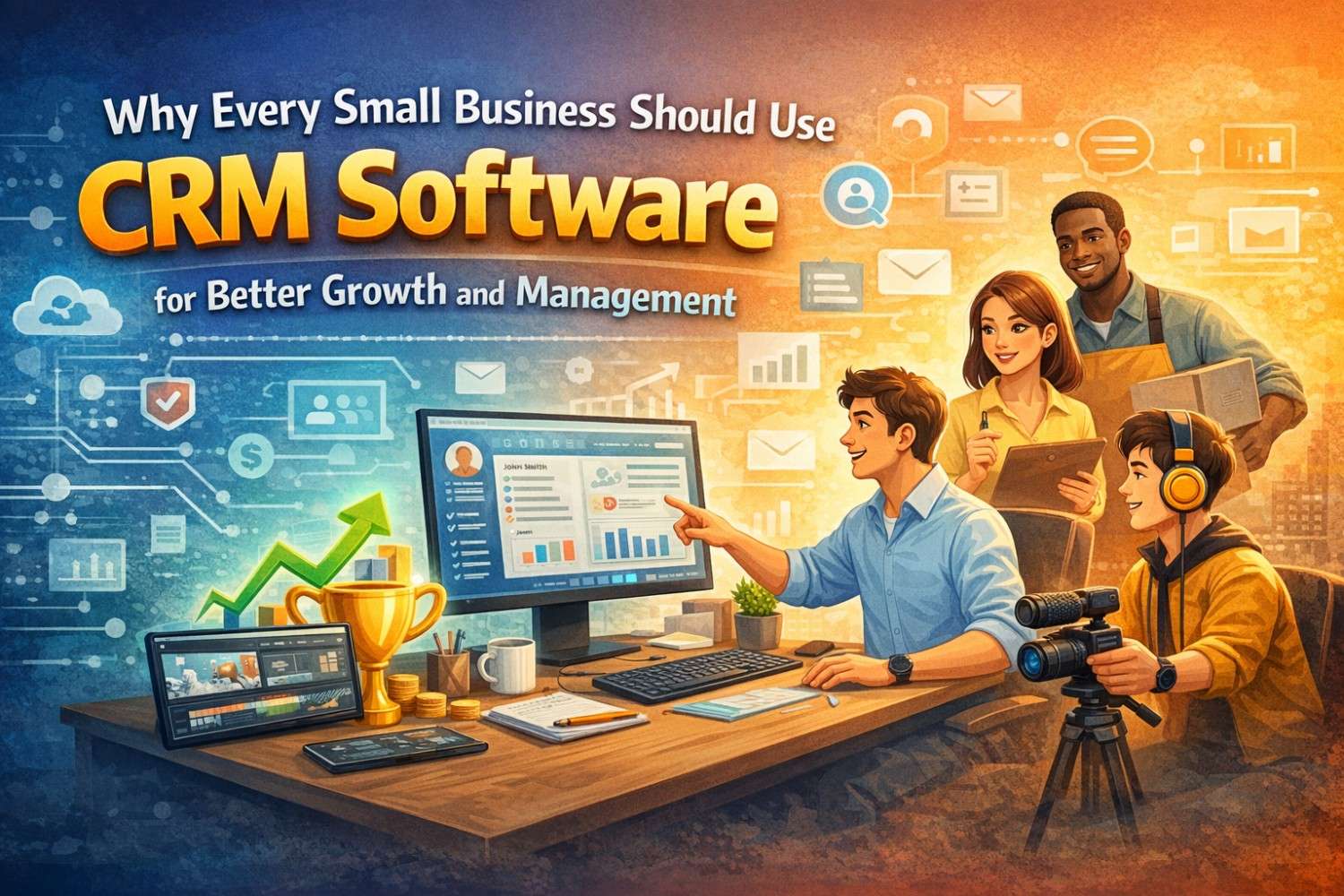 Why Every Small Business Should Use CRM Software for Better Growth and Management