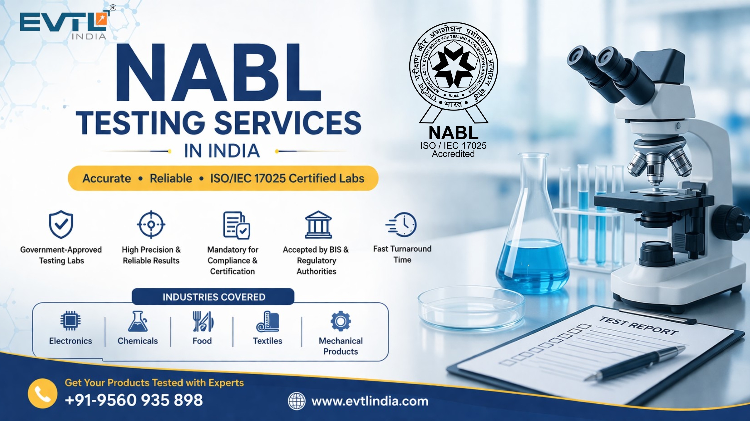 NABL Testing in India: Complete Guide to Accredited Labs, Reports & Certification