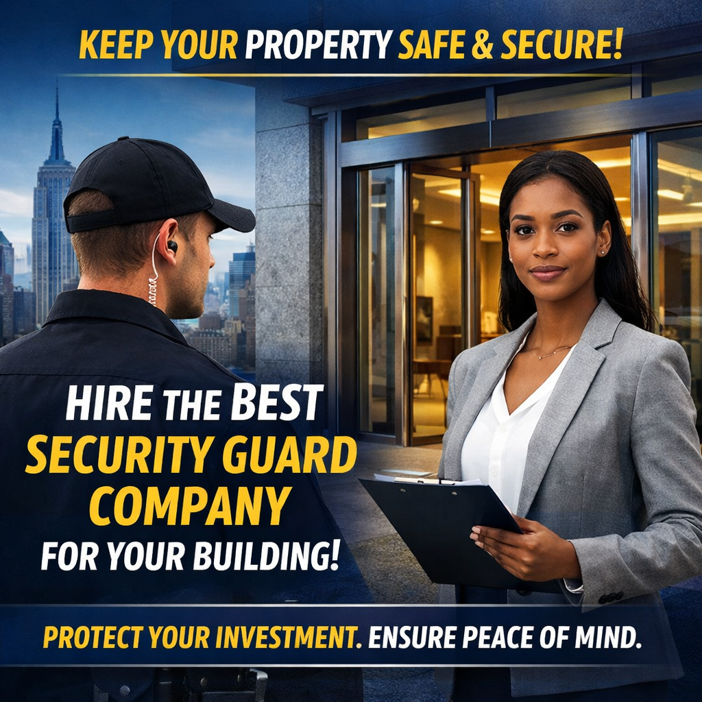 Why Every Commercial Property Manager in Manhattan Needs a Reliable Security Guard Company?