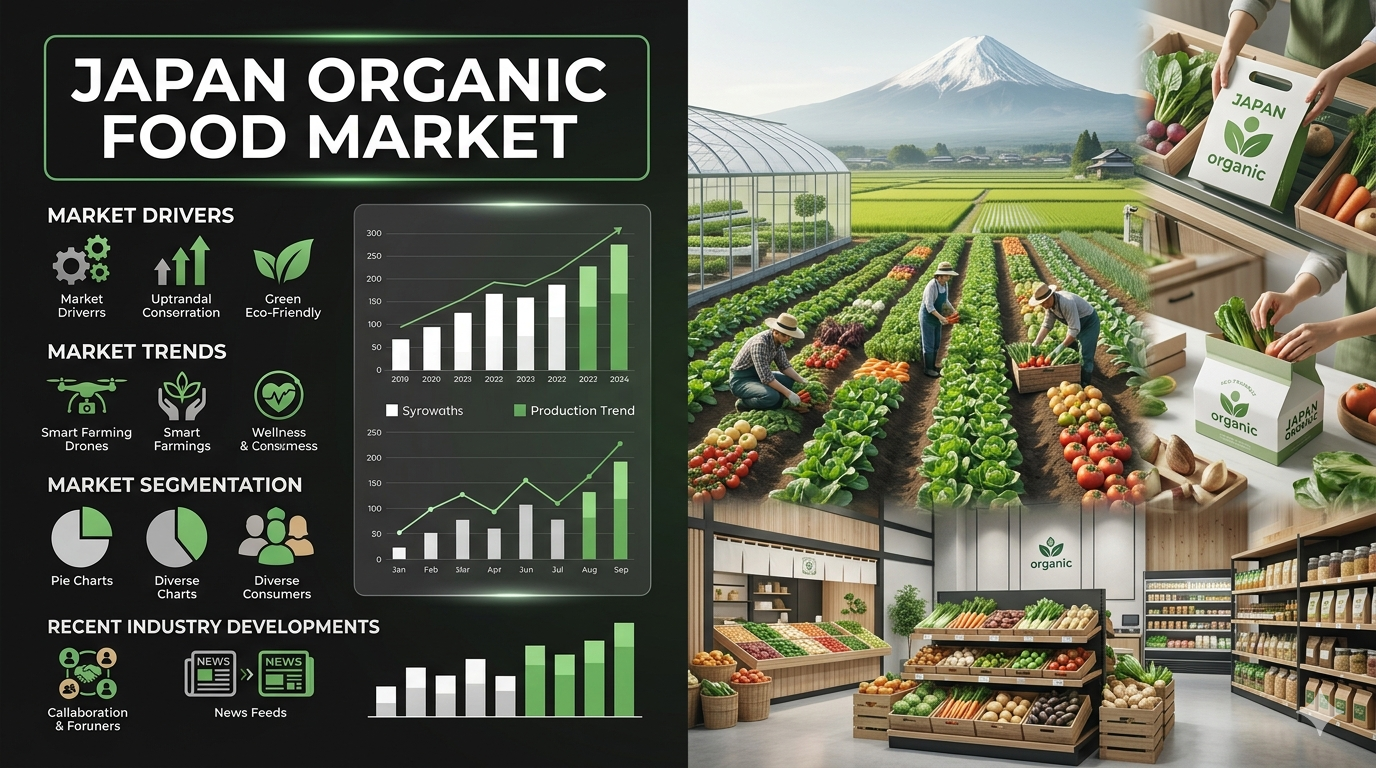Japan Organic Food Market Size, Growth & Trends Forecast 2026-2034