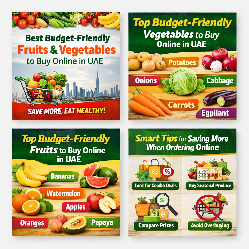 Best Budget-Friendly Fruits and Vegetables to Buy Online in UAE