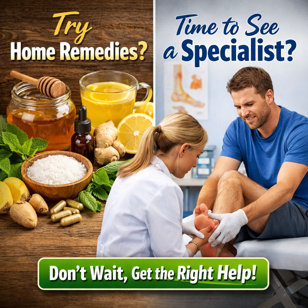 Home Remedies vs. Heel Pain Treatment in Tarzana, CA: When to See a Specialist