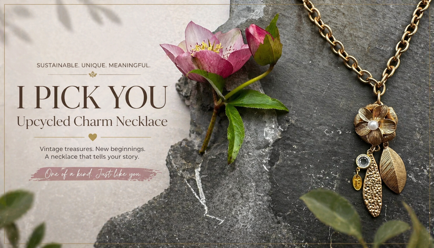 I Pick You: The Story Behind the Upcycled Charm Necklace That Redefines Sustainable Luxury