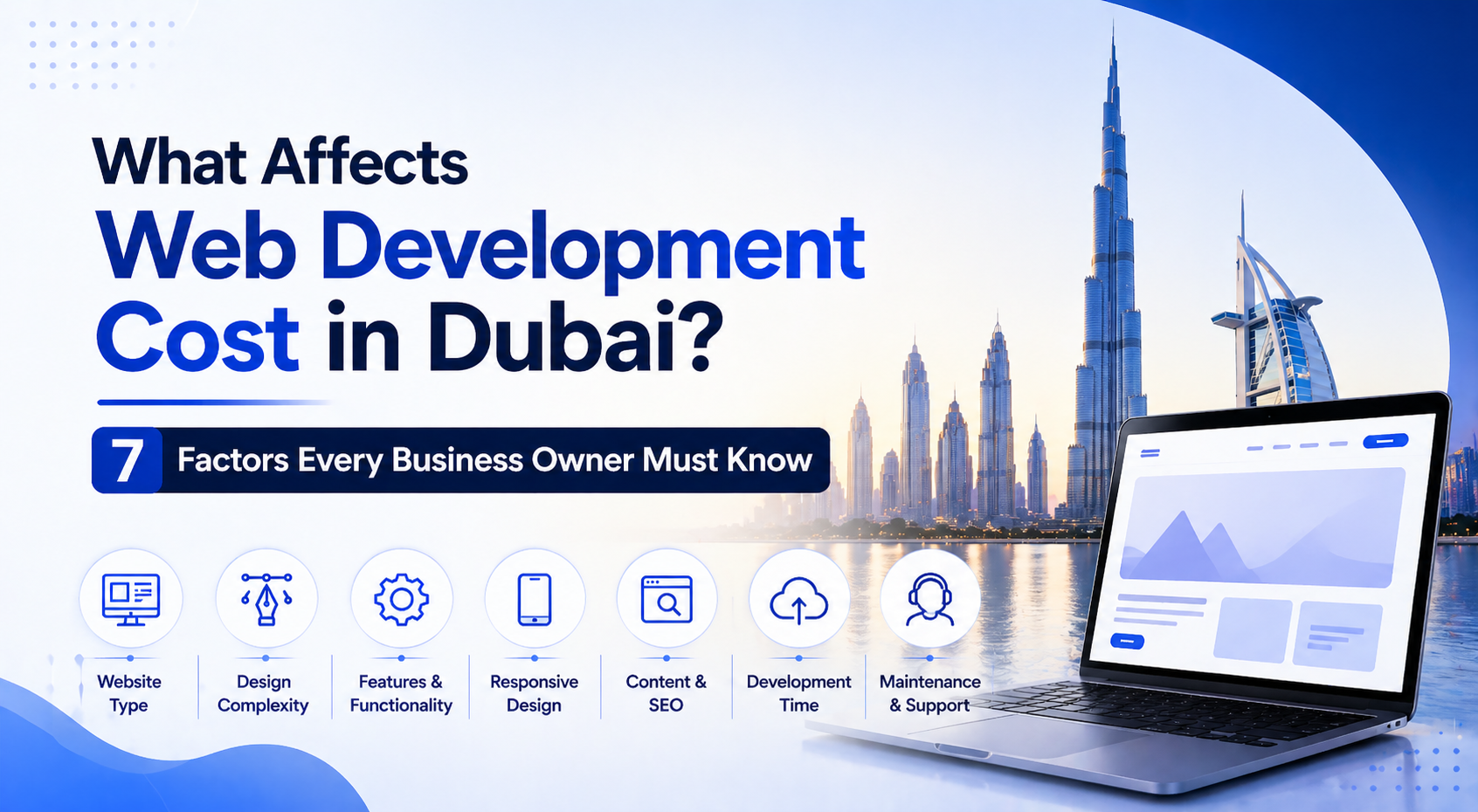What Affects Web Development Cost in Dubai? 7 Factors Every Business Owner Must Know
