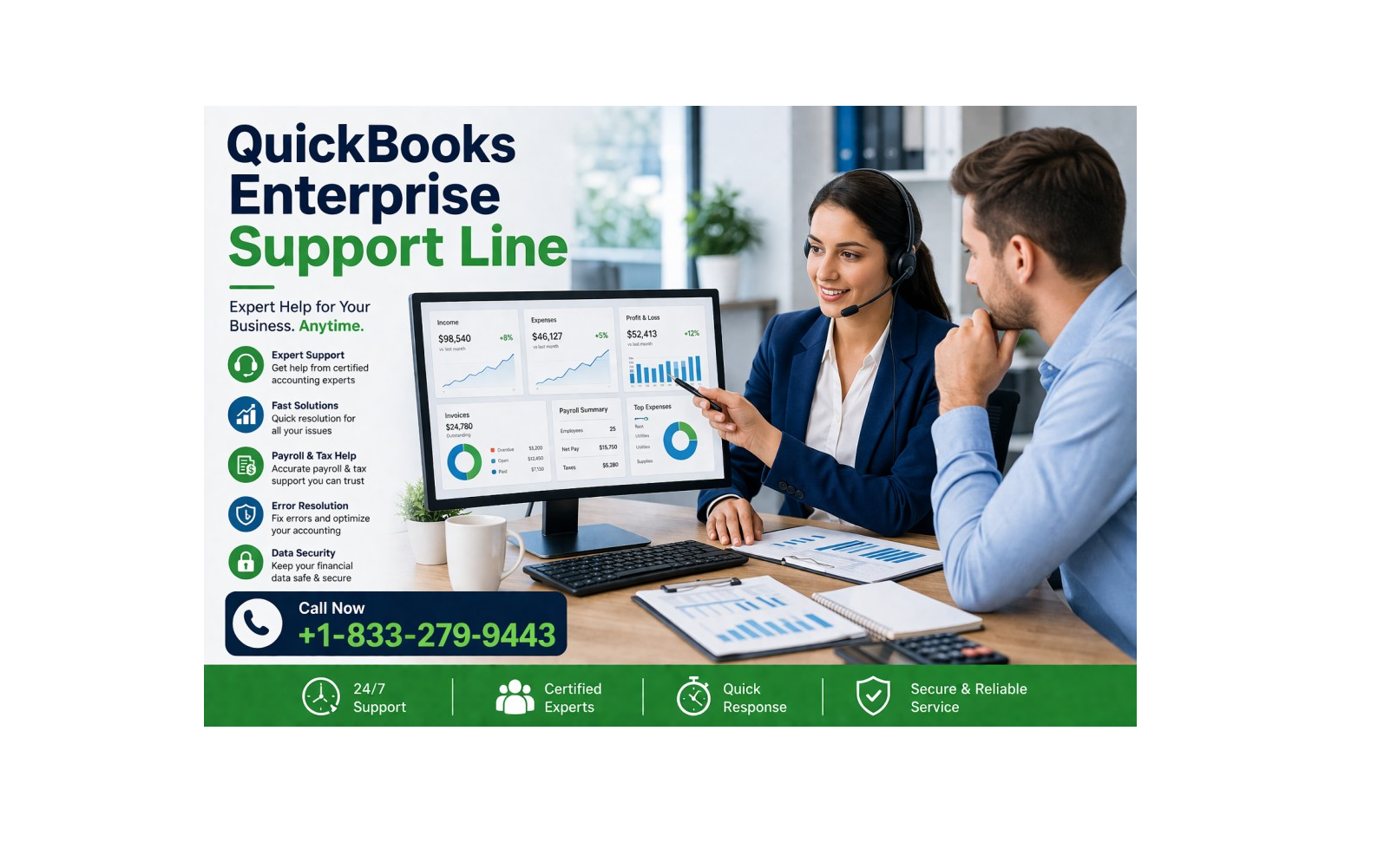 How to Get Instant Help from QuickBooks Enterprise Support Line