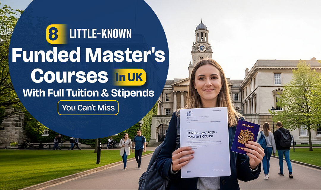 8 Little-Known Funded Master's Courses With Full Tuition and Stipends You Can’t Miss