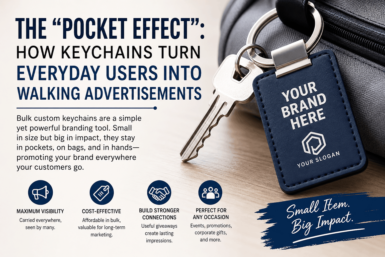 The Pocket Effect: How Keychains Turn Everyday Users into Walking Advertisements