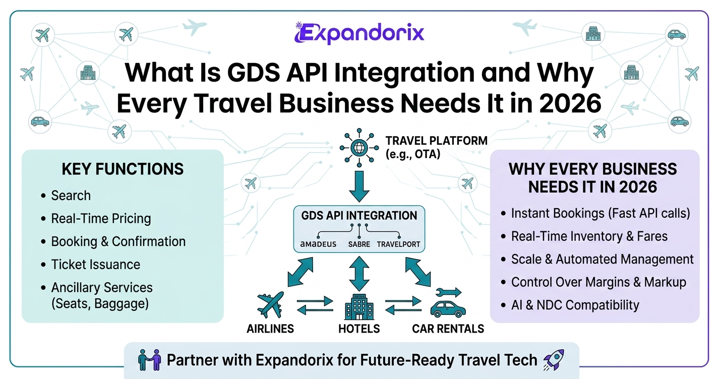 What Is GDS API Integration and Why Every Travel Business Needs It in 2026