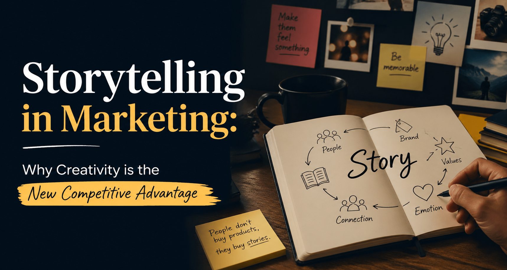 Storytelling in Marketing: Why Creativity is the New Competitive Advantage