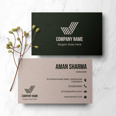 Good Visiting Cards Changed How People Saw My Brother's Business