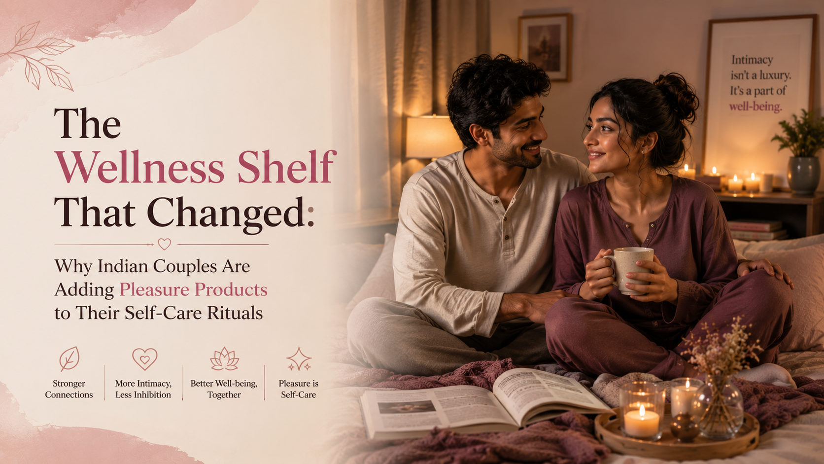The Wellness Shelf That Changed: Why Indian Couples Are Adding Pleasure Products to Their Self-Care Rituals