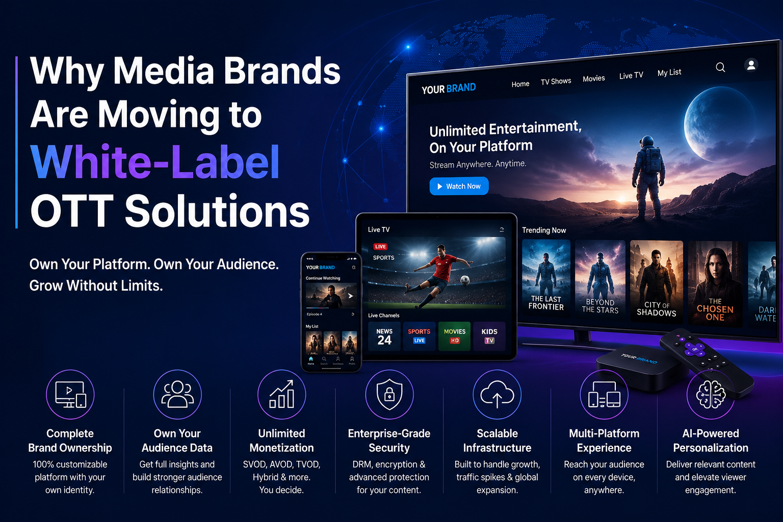 Why Media Brands Are Quietly Moving Away From Basic SaaS OTT Platforms
