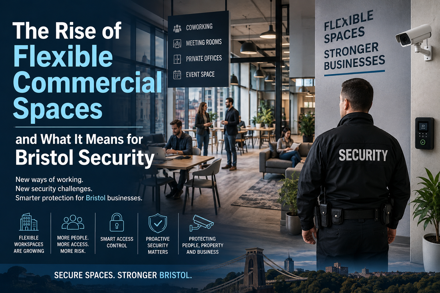 The Rise of Flexible Commercial Spaces and What It Means for Bristol Security