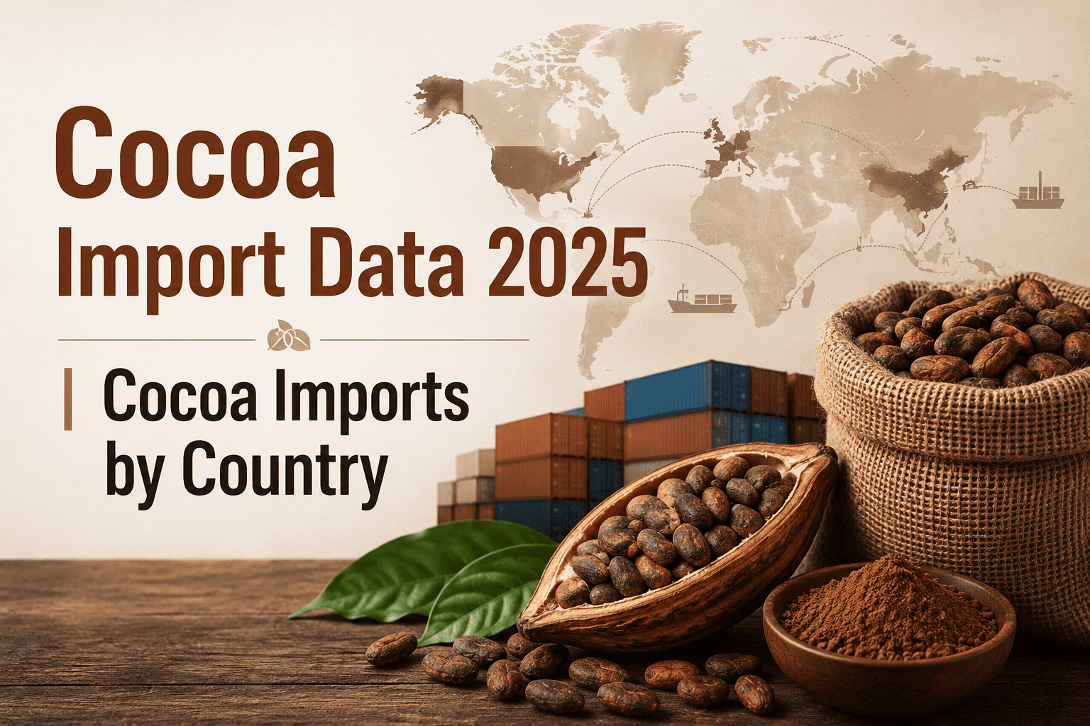 Cocoa Import Data 2025 | List of Global Cocoa Buyers Database