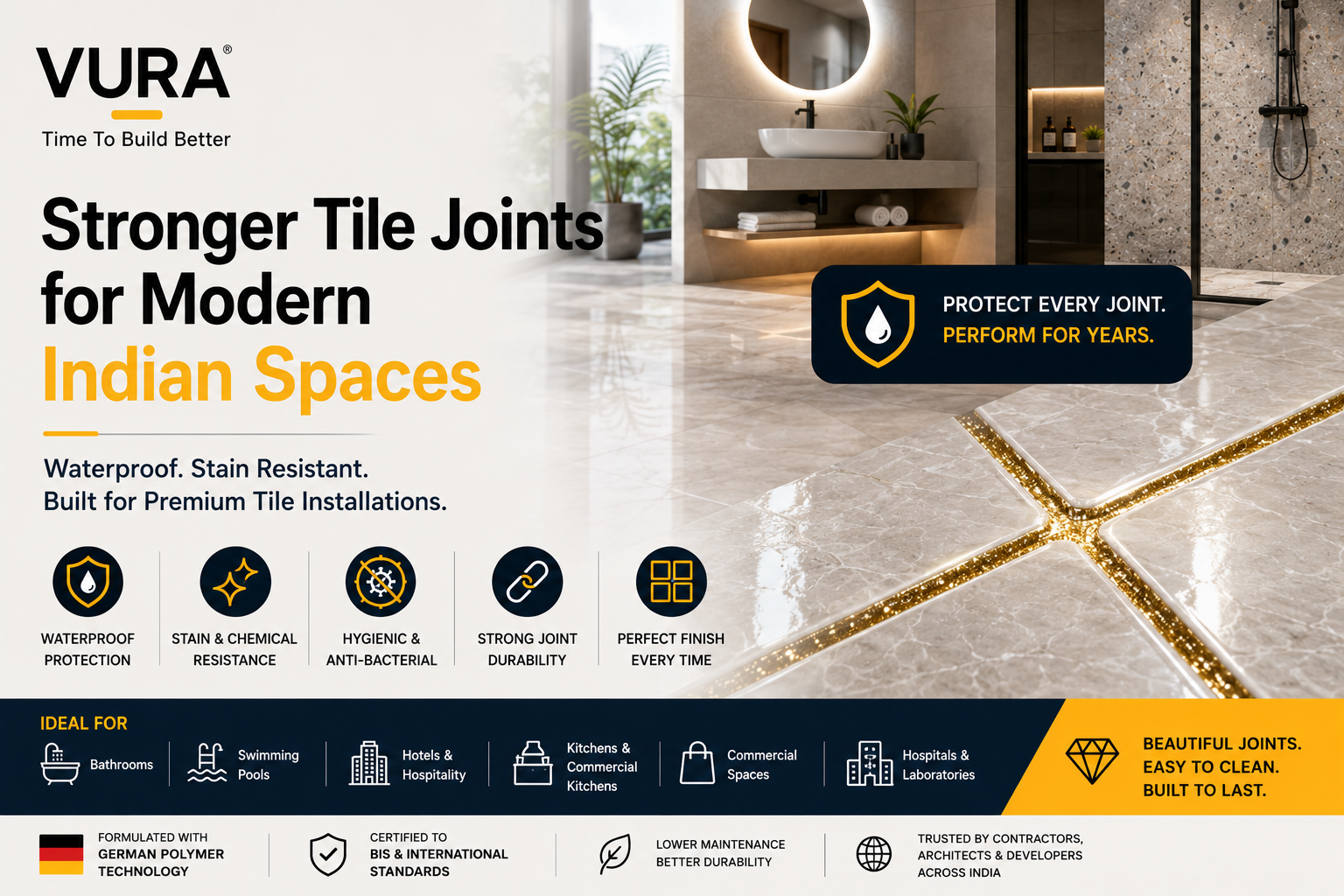 Why Epoxy Grout Is Becoming Essential for Modern Tile Installations in India