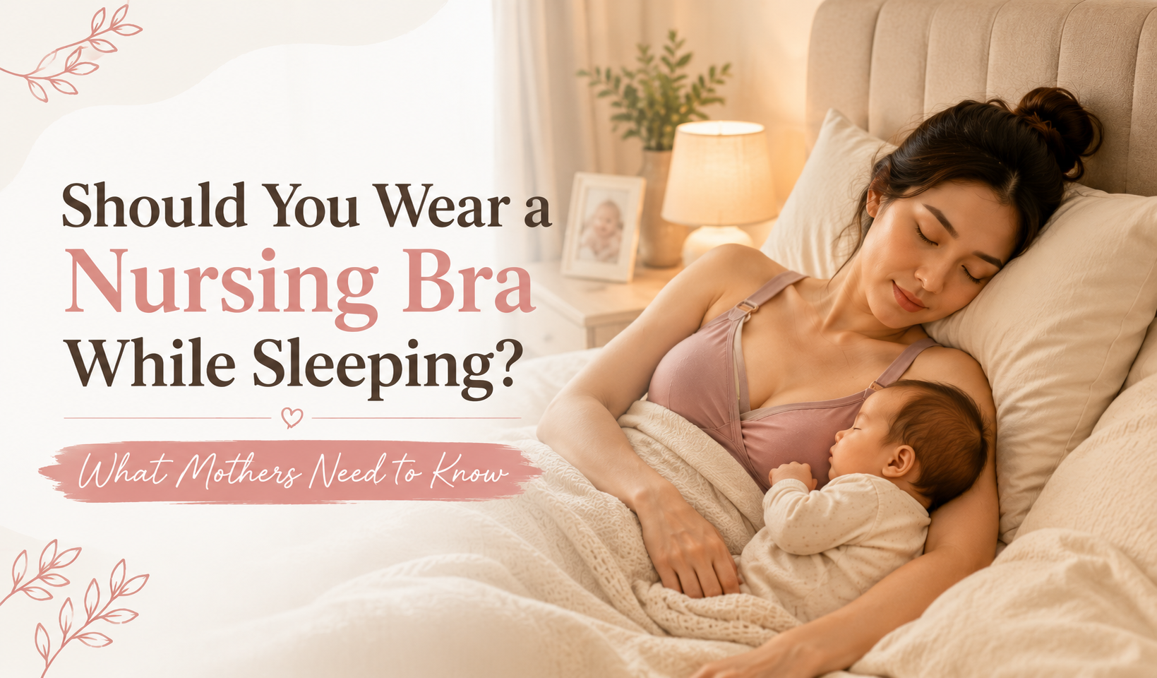 Should You Wear a Nursing Bra While Sleeping? What Mothers Need to Know