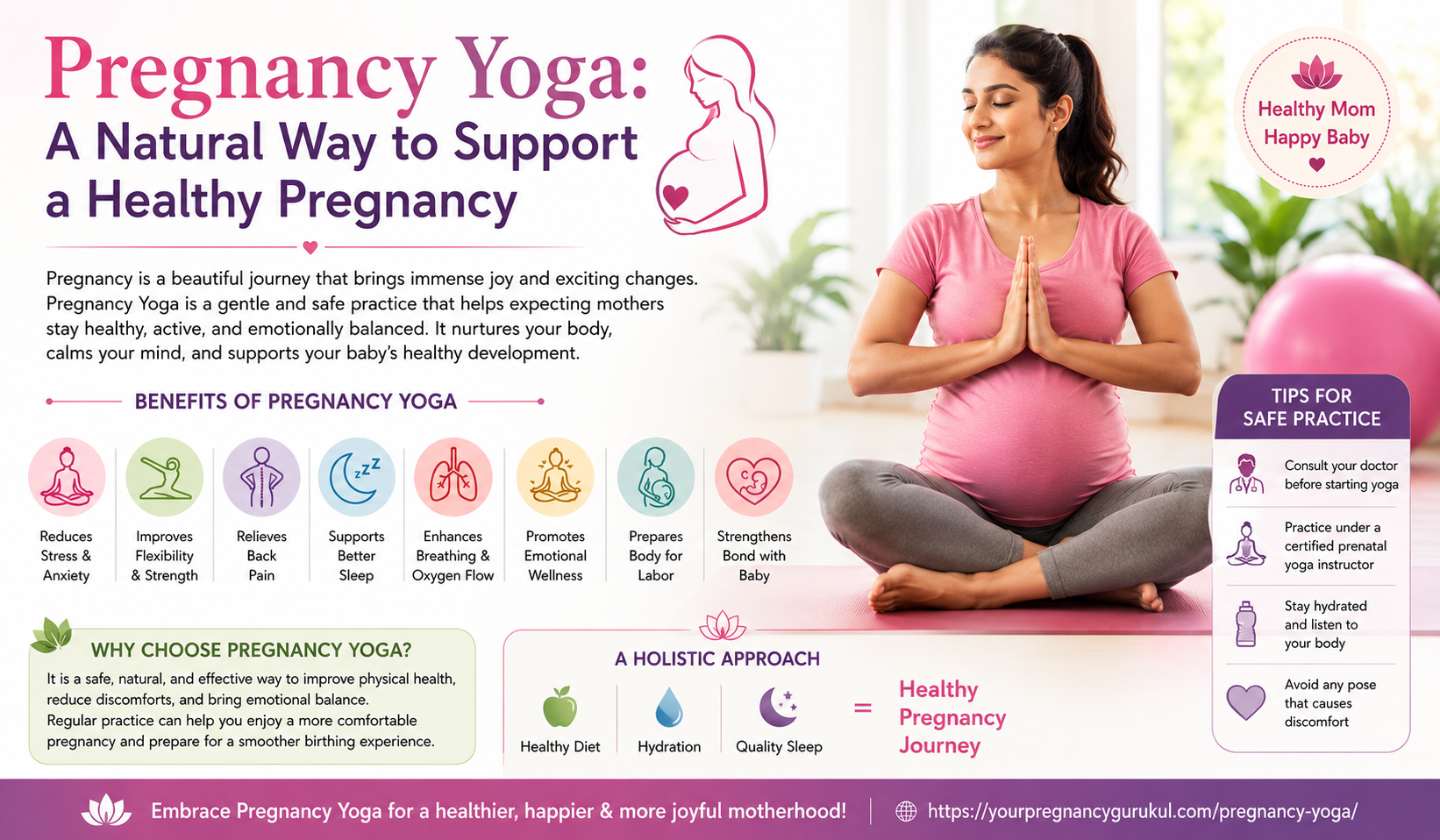 Pregnancy Yoga: A Natural Way to Support a Healthy Pregnancy