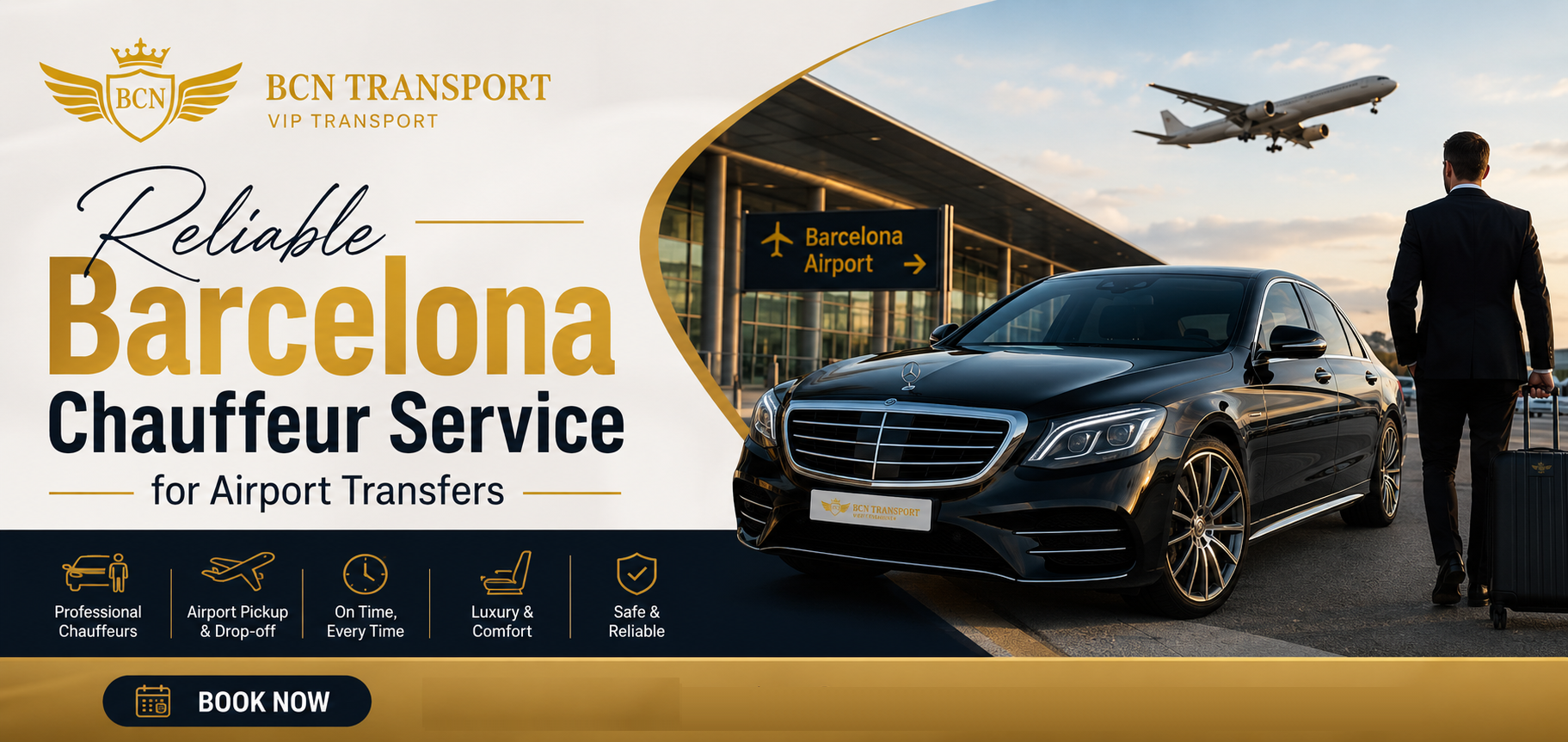 Reliable Barcelona Chauffeur Service for Airport Transfers